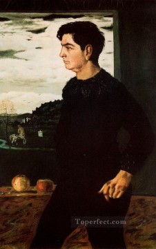  Chirico Lienzo - retrato de andrea hermano del artista 1910 Giorgio de Chirico Surrealismo metafísico